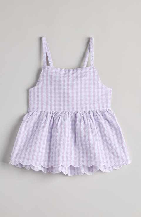 Kids' Seersucker Bow Back Tank (Toddler, Little Kid & Big Kid)