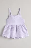 Nordstrom Kids' Seersucker Bow Back Tank