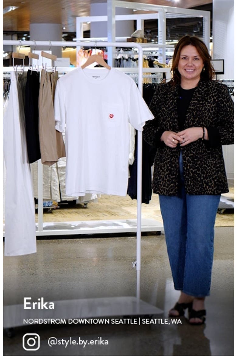 Pocket Heart Organic Cotton T-Shirt video