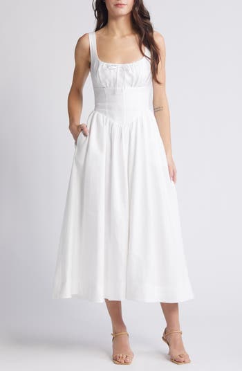 Reformation Balia Linen Sundress Nordstrom