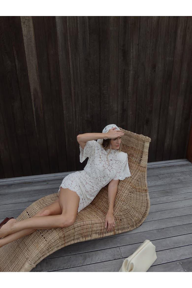 Catalina Mini Dress, Alternate, color, Ivory