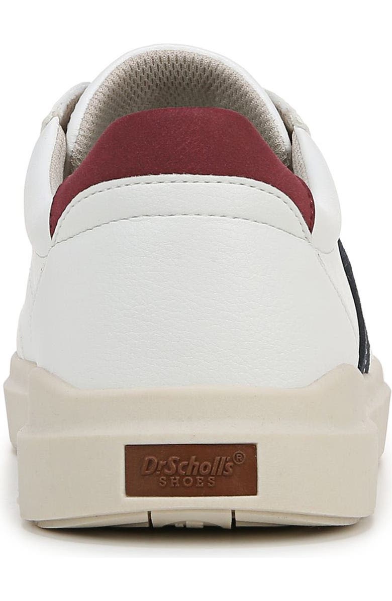 Dr. Scholl's Madison Low Top Sneaker, Alternate, color, White/ Navy