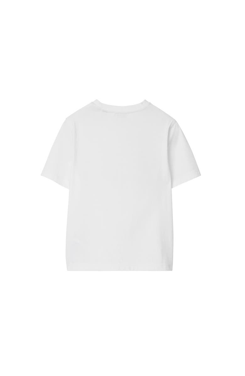 Burberry Thomas Bear Cotton T-shirt, Alternate, color, White