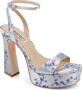 BADGLEY MISCHKA Caia Ankle Strap Platform Sandal