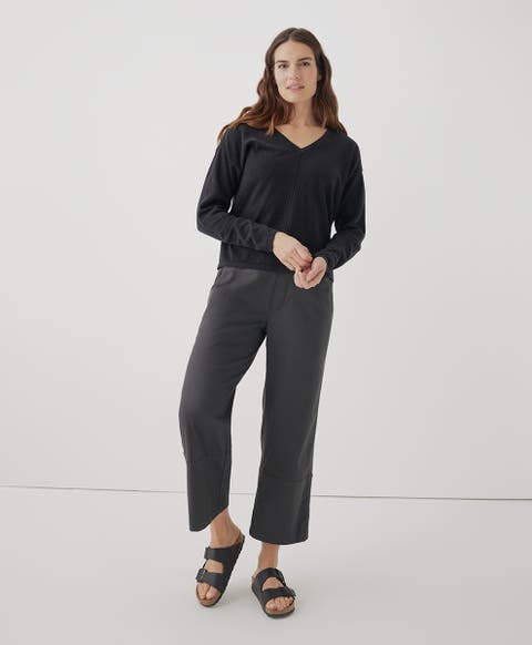 Organic Cotton Daily Twill Crop Pant