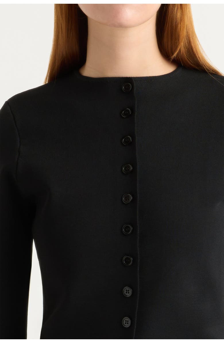 Modern Citizen Charla Button Crew-Neck Sweater, Alternate, color, 