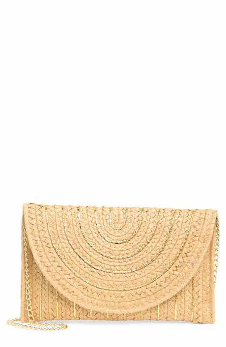Collection XIIX Straw Clutch
