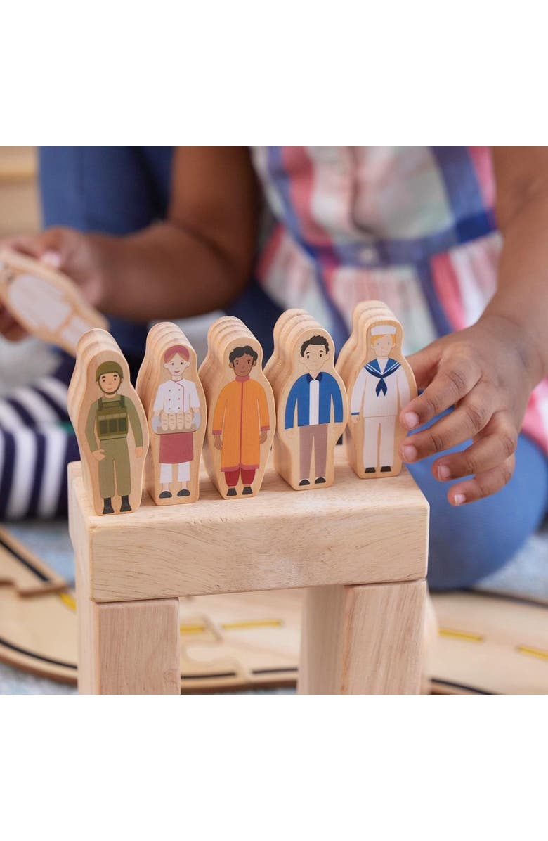 Kaplan Early Learning Company International Families and Community Workers - 42 Pieces, Alternate, color, Multicolored