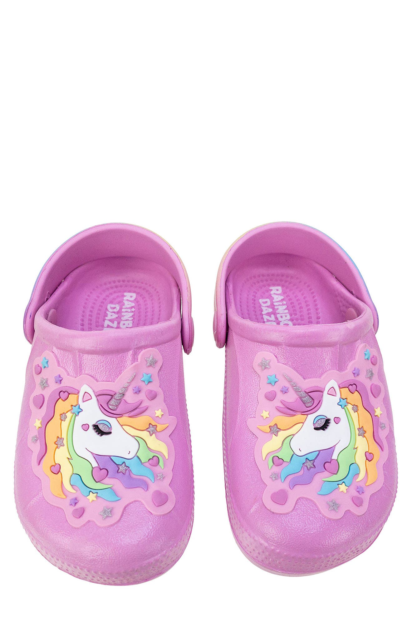 RAINBOW DAZE Unicorn Clog, Alternate, color, 