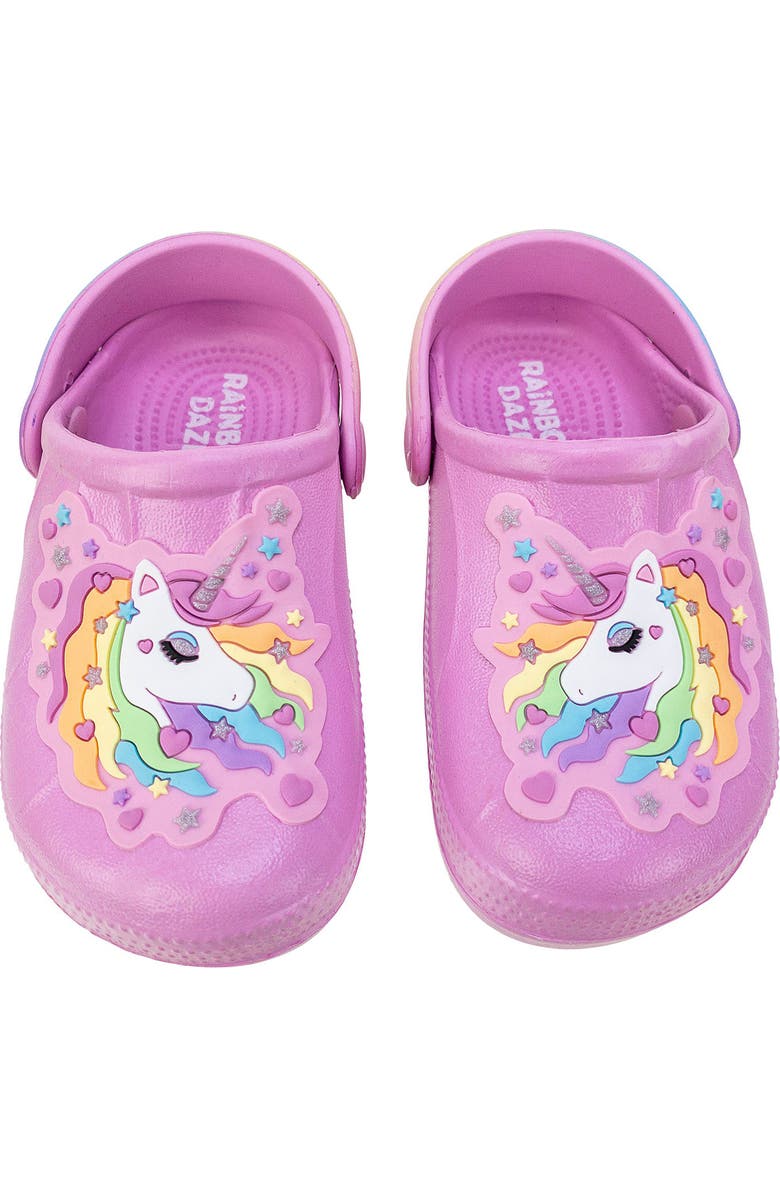 RAINBOW DAZE Unicorn Clog, Alternate, color,