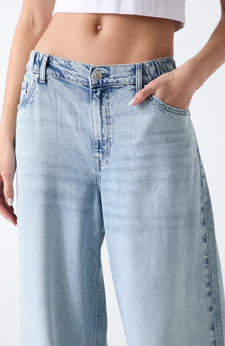 GUESS Wide Leg Jeans, Alternate, color,