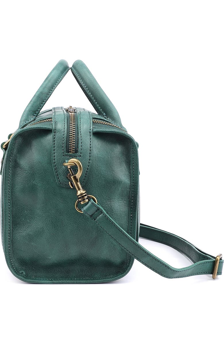 OLD TREND Mini Trunk Leather Crossbody Bag, Alternate, color, Vintage Green