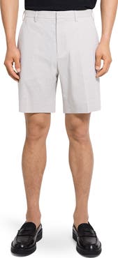 Theory Standard Good Linen Blend Shorts