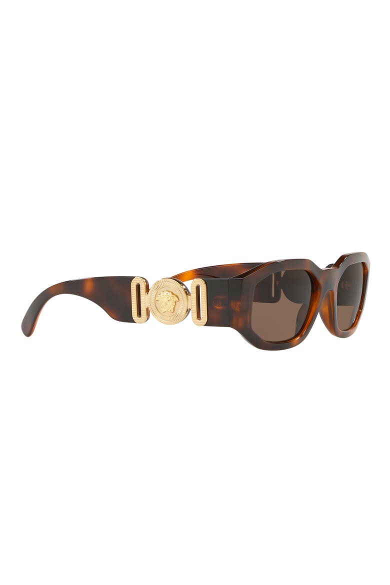 55mm Biggie Sunglasses, Alternate, color, HAVANA / DARK BROWN