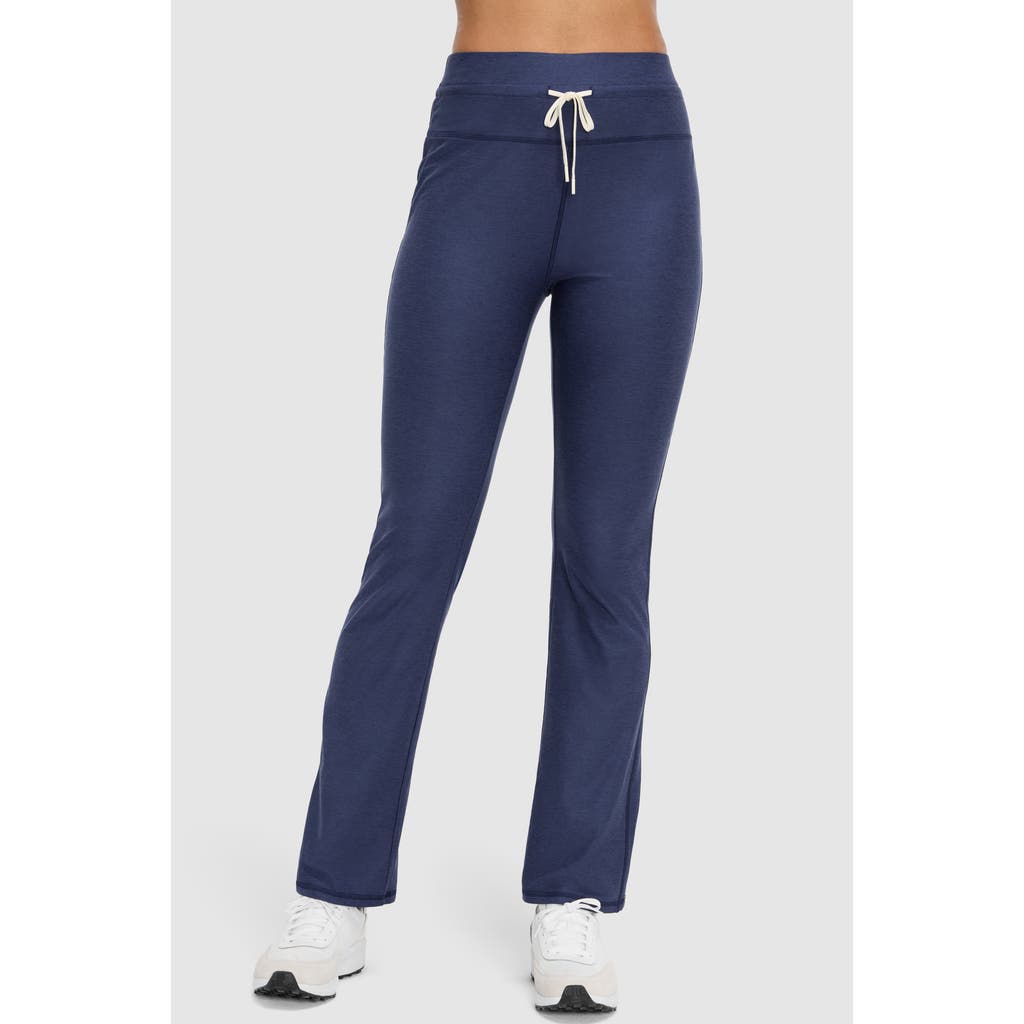 Peloton Dreamblend High Rise Flared Legging In Blue