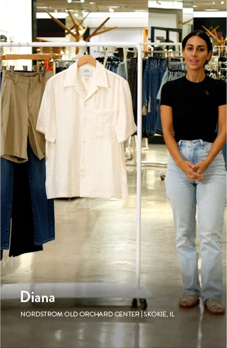 Turnstone Relaxed Fit Short Sleeve Button-Up Camp Shirt, sales video thumbnail