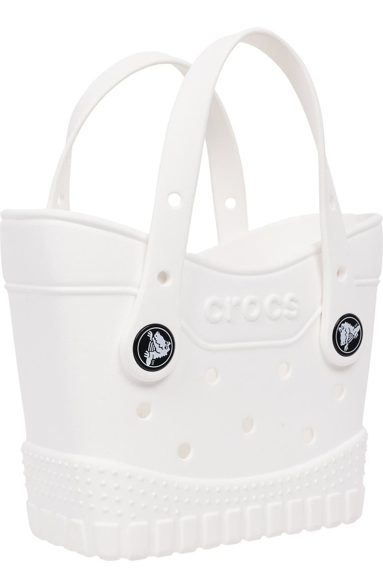 CROCS Micro Classic Tote, Alternate, color, White