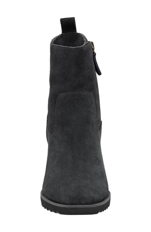 Johnston & Murphy Izzie Waterproof Platform Bootie In Black