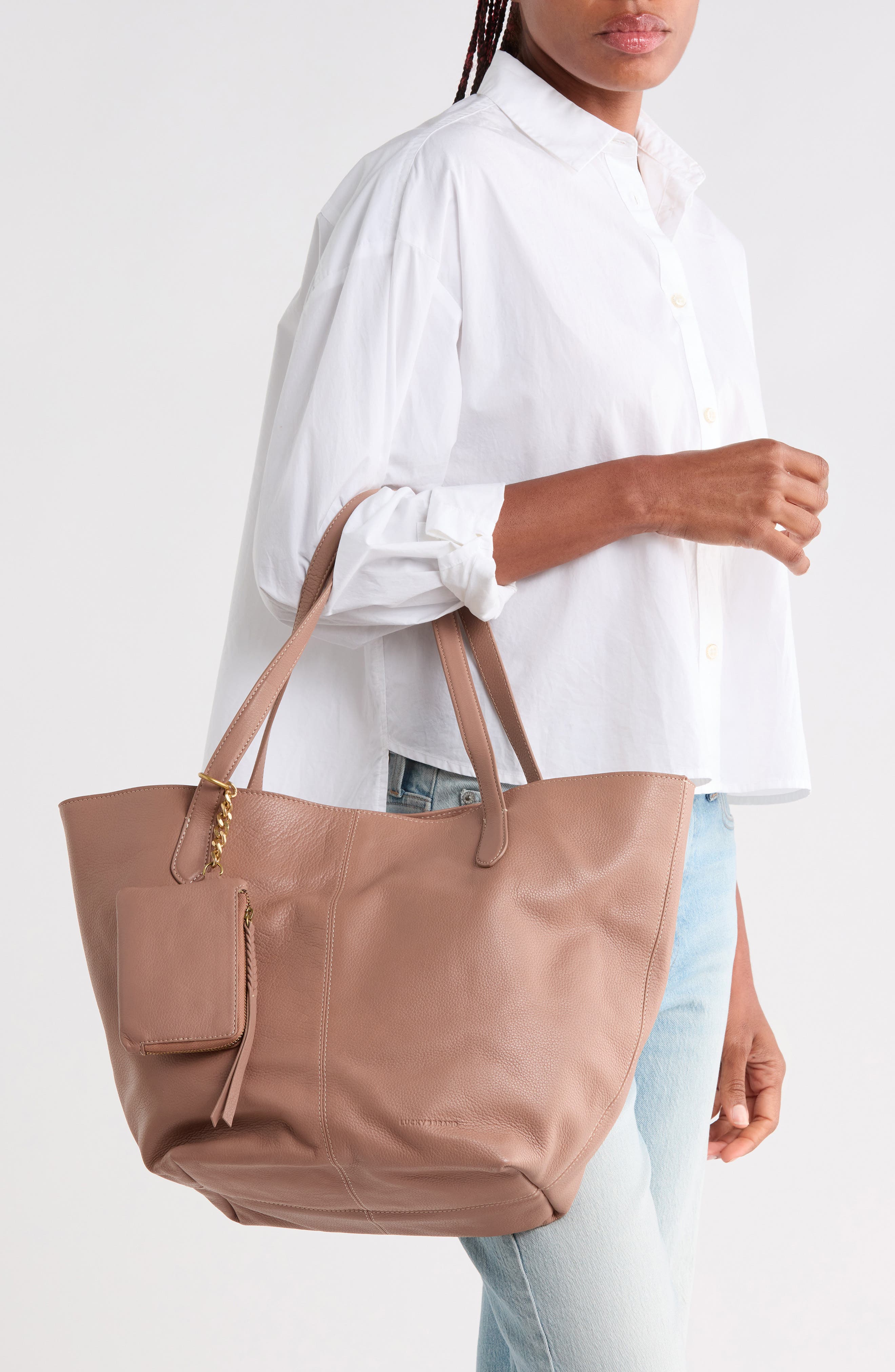 Amy Leather Tote, Alternate, color, TUSCANY PEBBLE VINTAGE LE