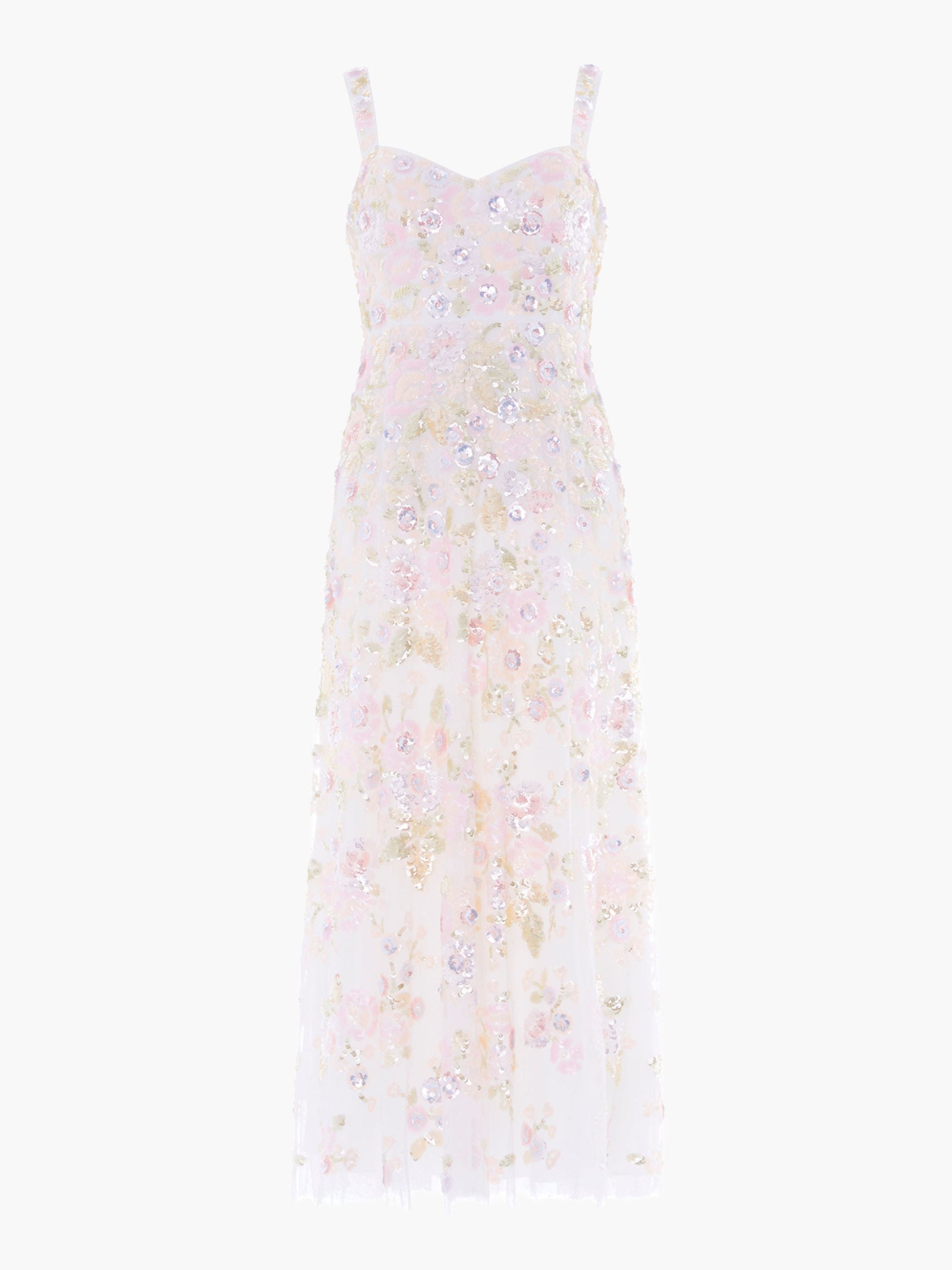 Sequin Paradise Sweetheart Ankle Gown - image 2