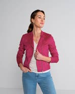 Kettlewell Rachel Cropped Biker Jacket