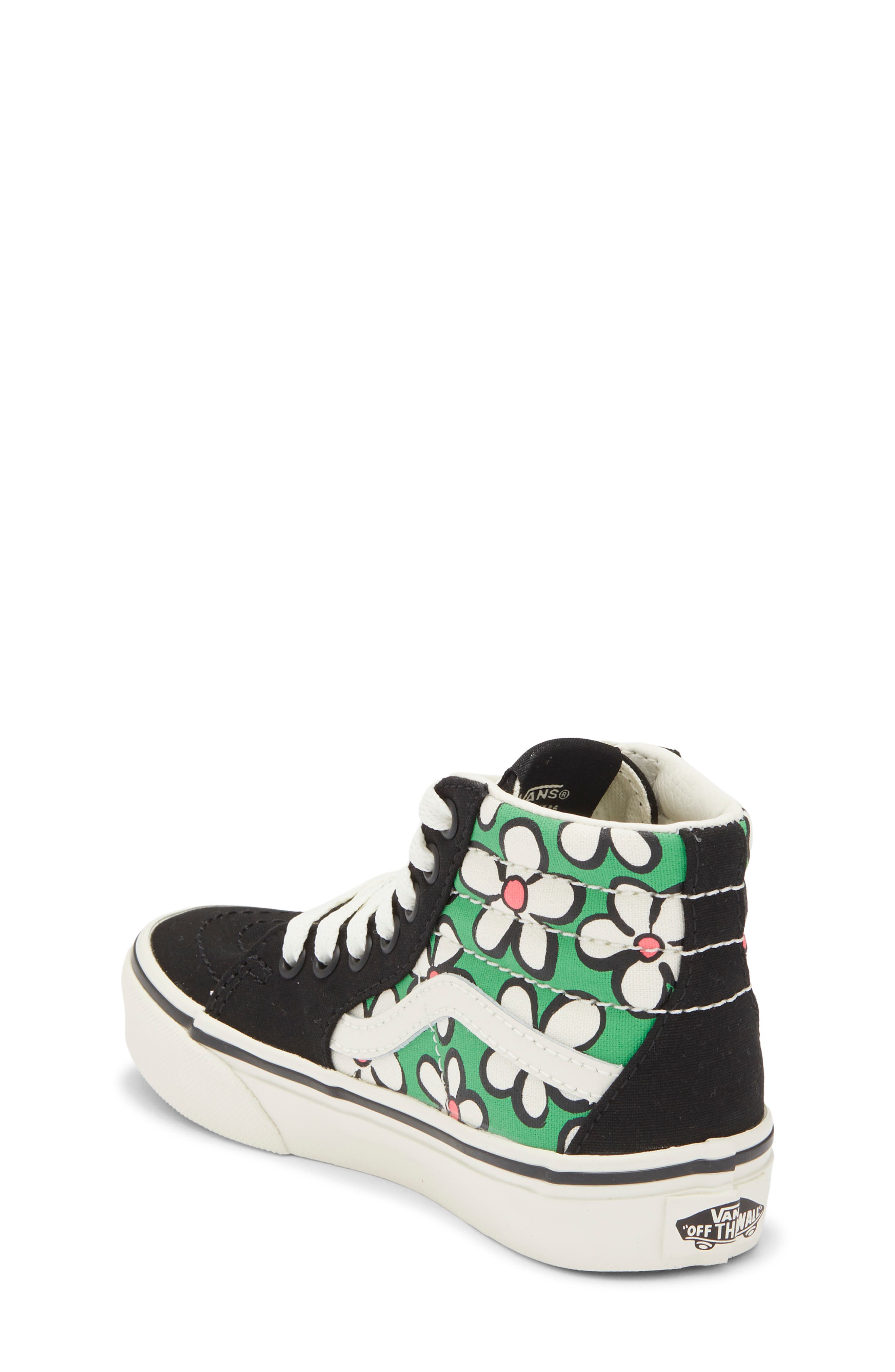 Vans Kids' Sk8-Hi Sneaker, Alternate, color, Vivid Verdant