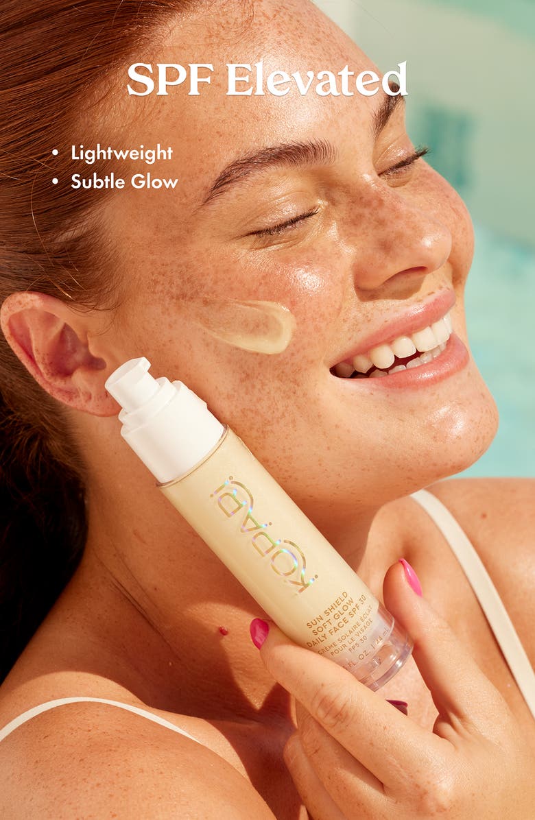 Kopari Sun Shield Soft Glow Daily Face SPF 30, Alternate, color,