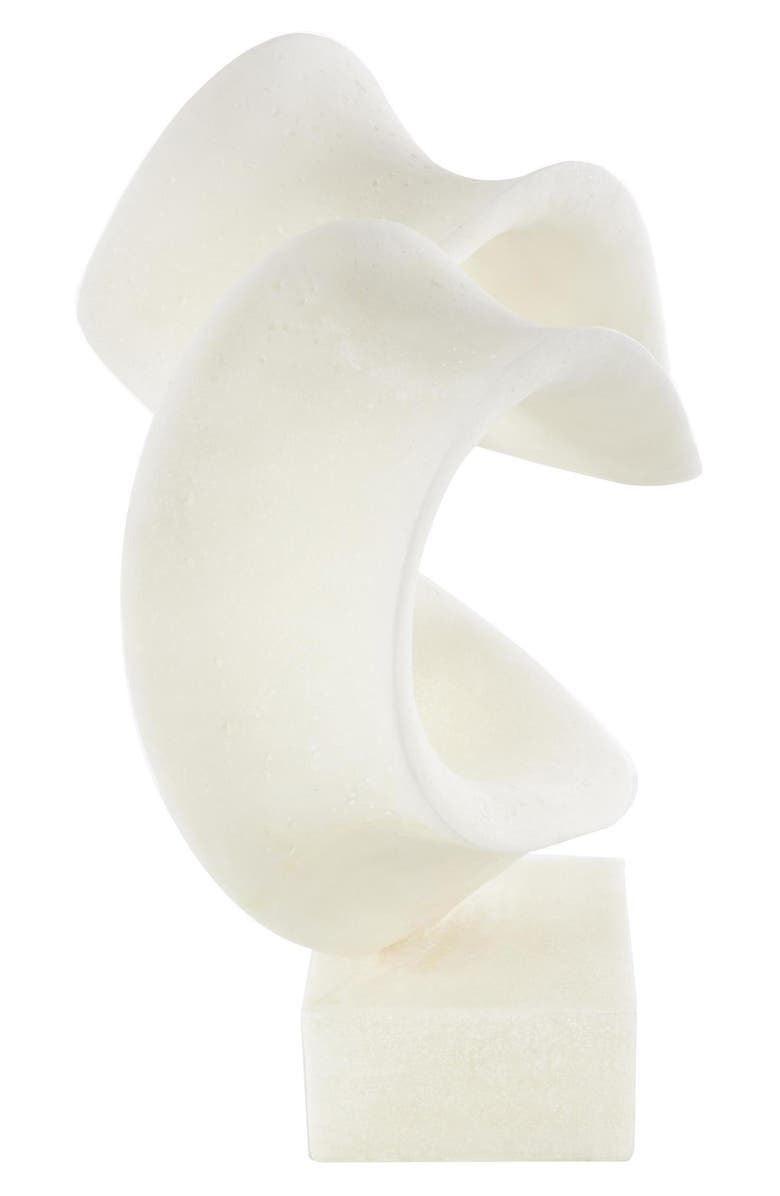 UMA Abstract Sculpture, Alternate, color, White