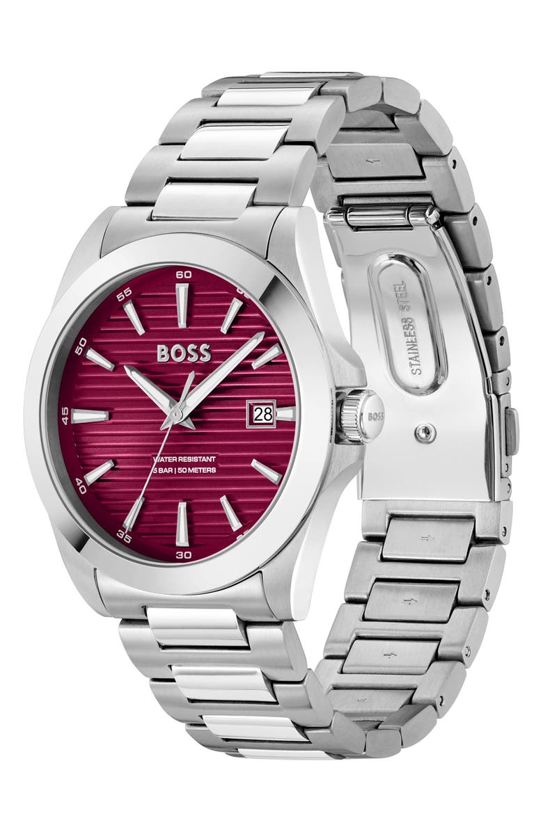 BOSS Strike Bracelet Watch, 41mm, Alternate, color,