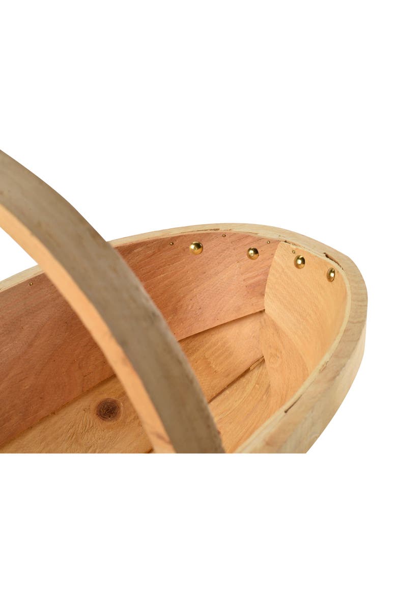 Natural Wooden Trug, Alternate, color, Natural - Large