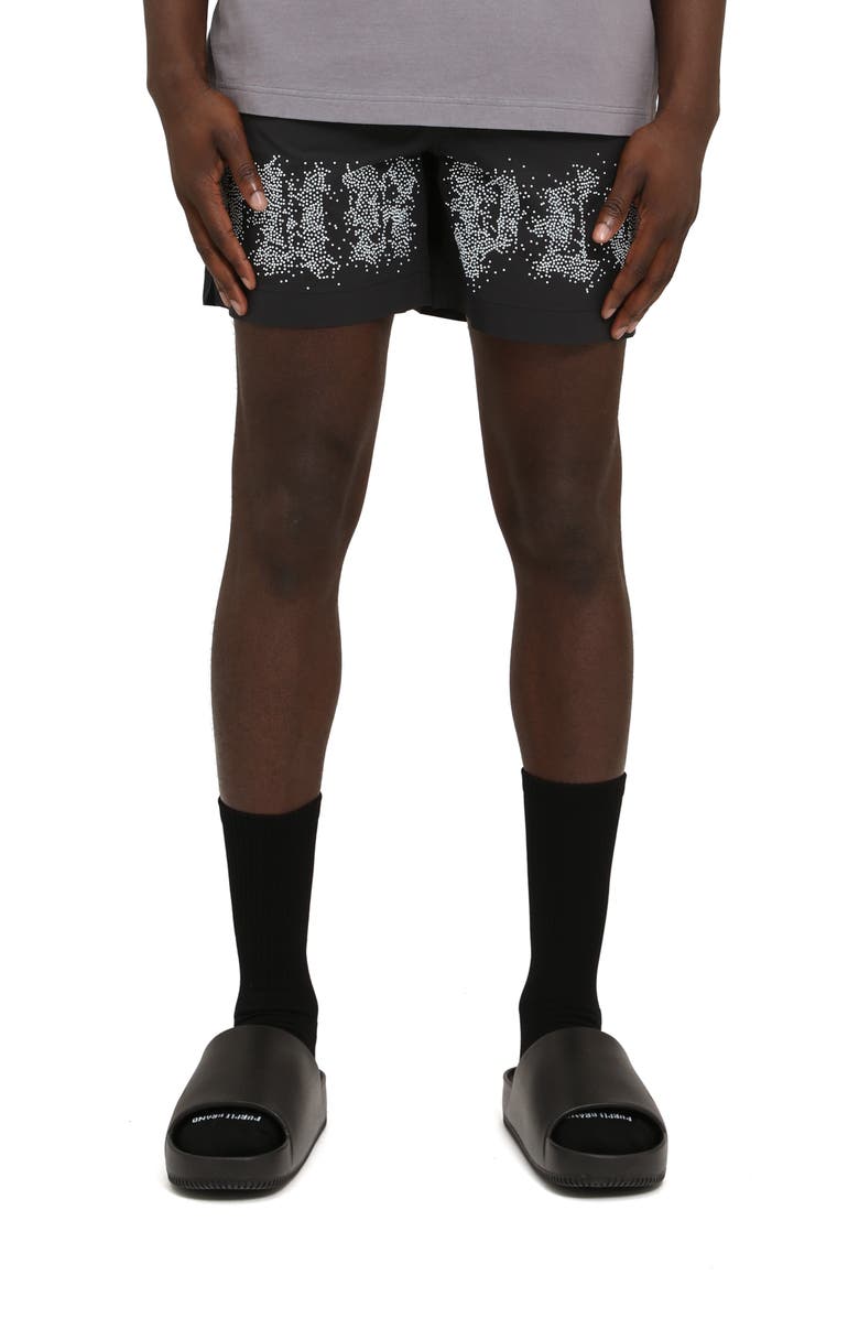 PURPLE BRAND All Around Performance Shorts, Main, color, Black