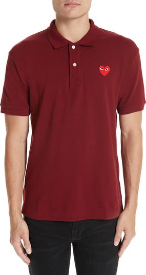 Heart Logo Slim Fit Polo