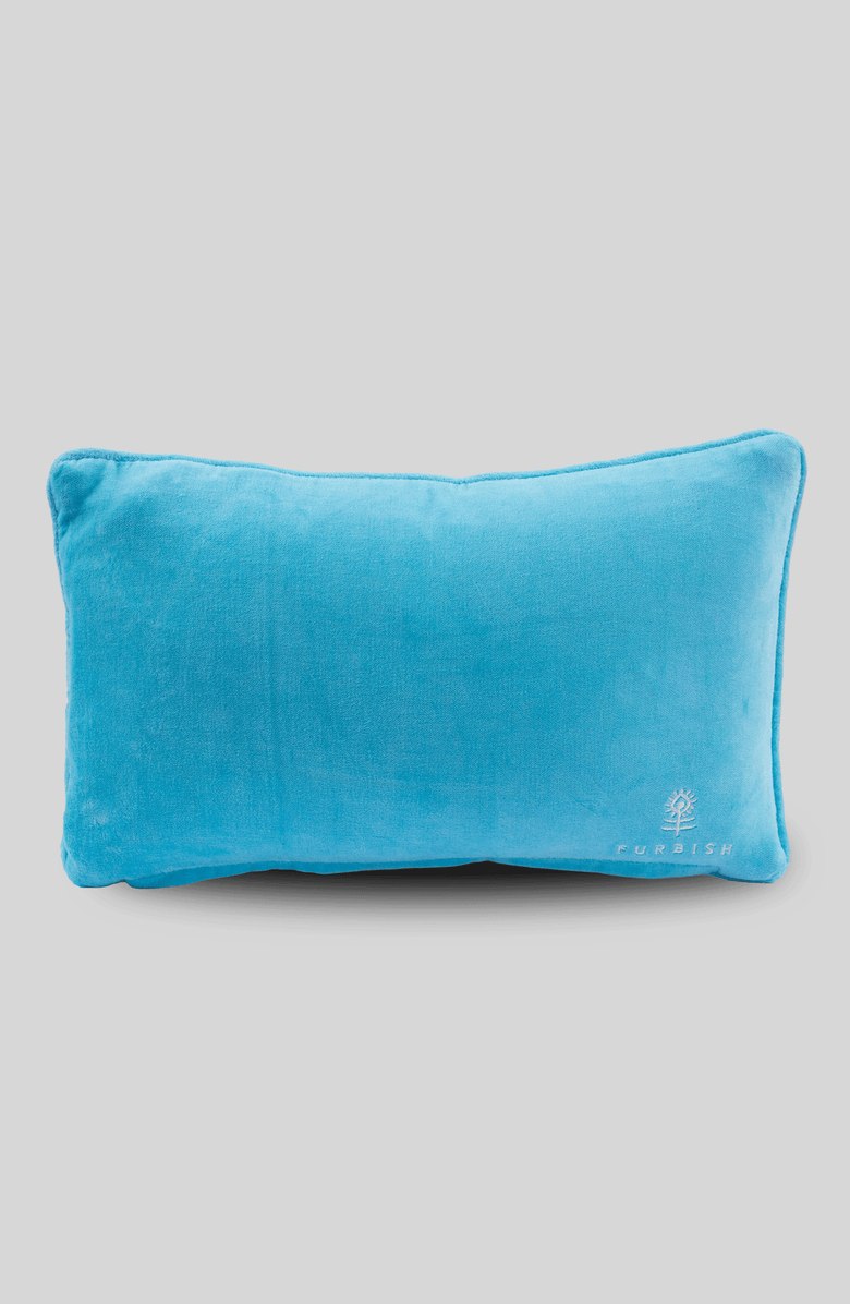 Furbish Studio Perhaps to Drugs Needlepoint Pillow, Alternate, color, Perhaps To Drugs