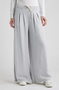 BOSS Orange Elenyx Pleated Wide Leg Drawstring Pants