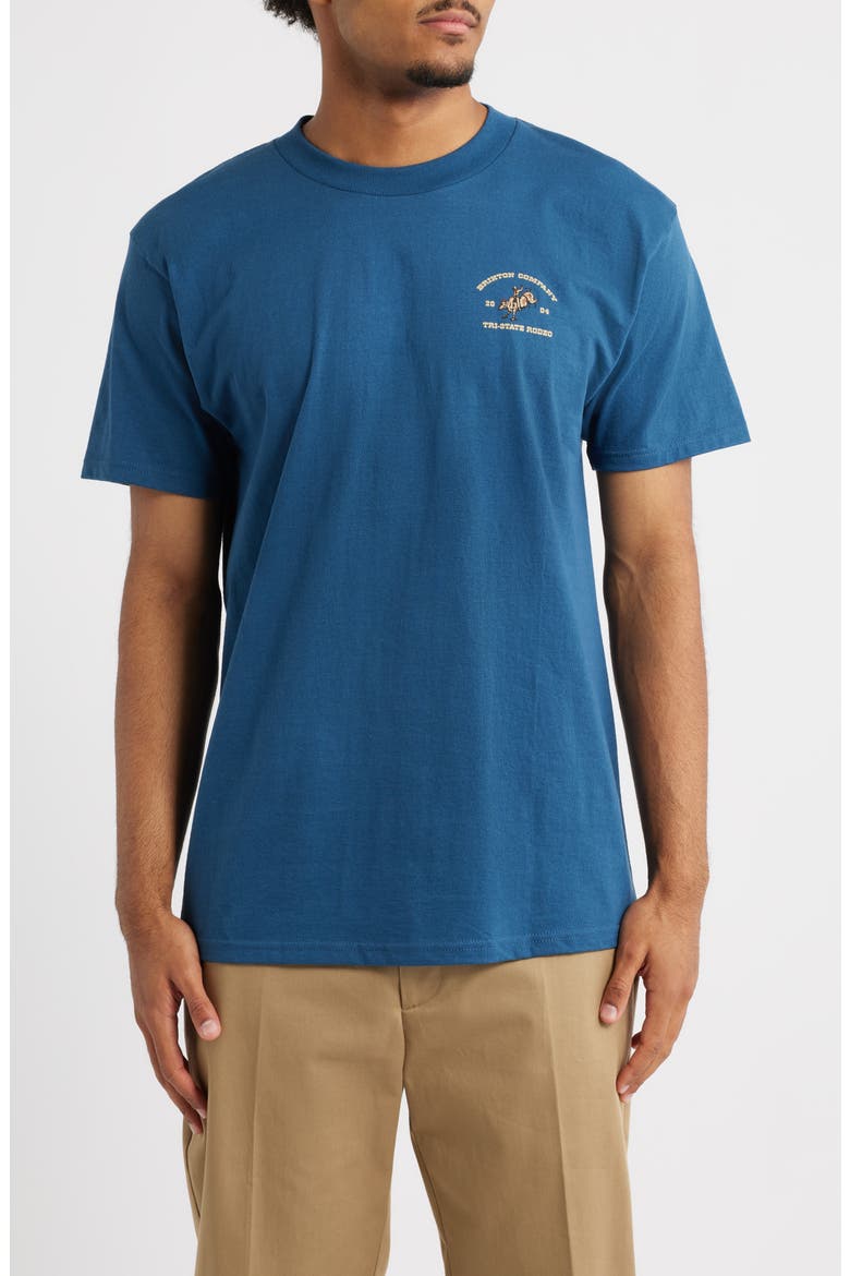 Danforth Graphic T-Shirt, Main, color, HARBOR BLUE