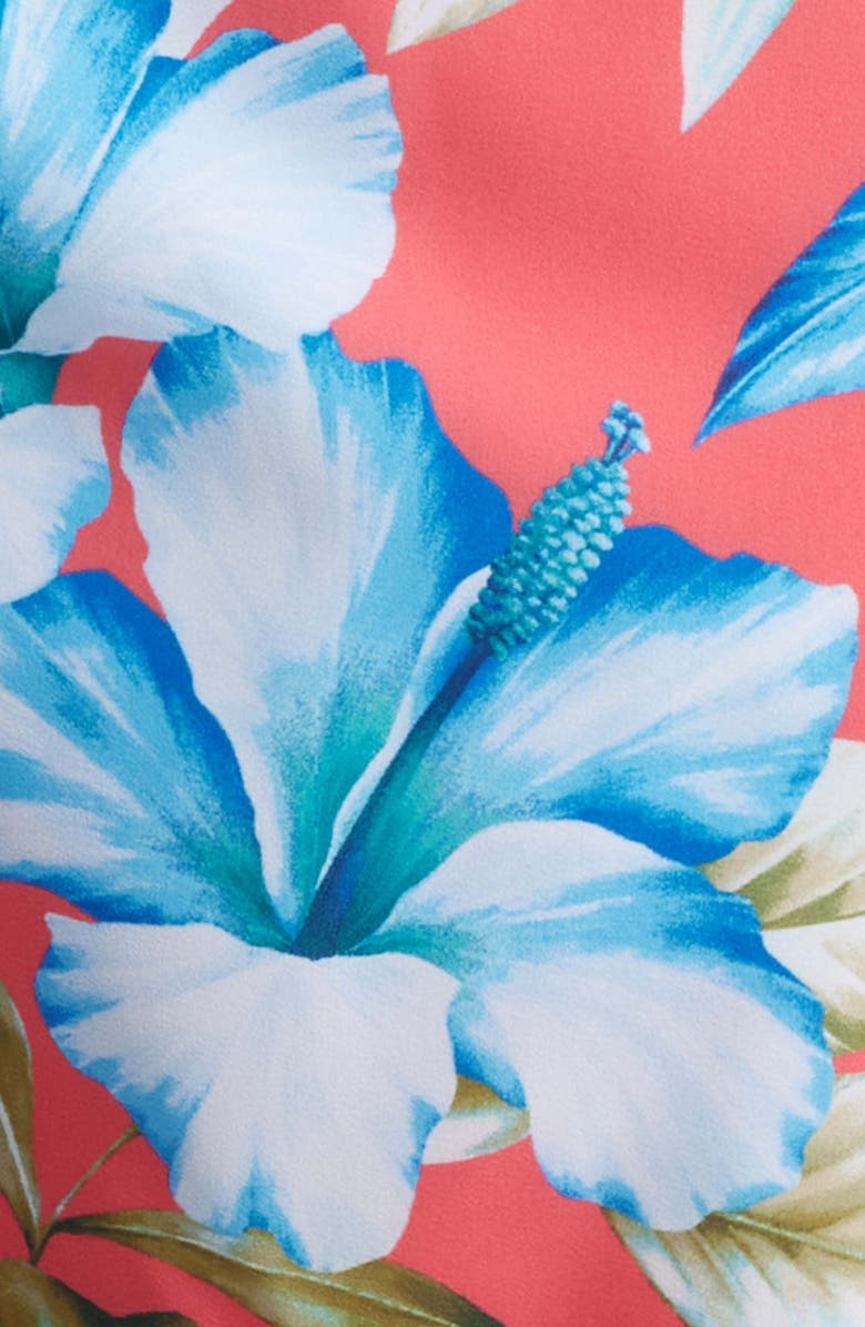 Tommy Bahama Naples Garden Grotto 6-Inch Swim Trunks, Alternate, color, Melon Berry