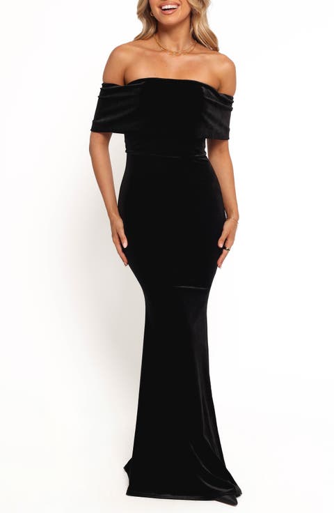 Adair Off the Shoulder Mermaid Gown