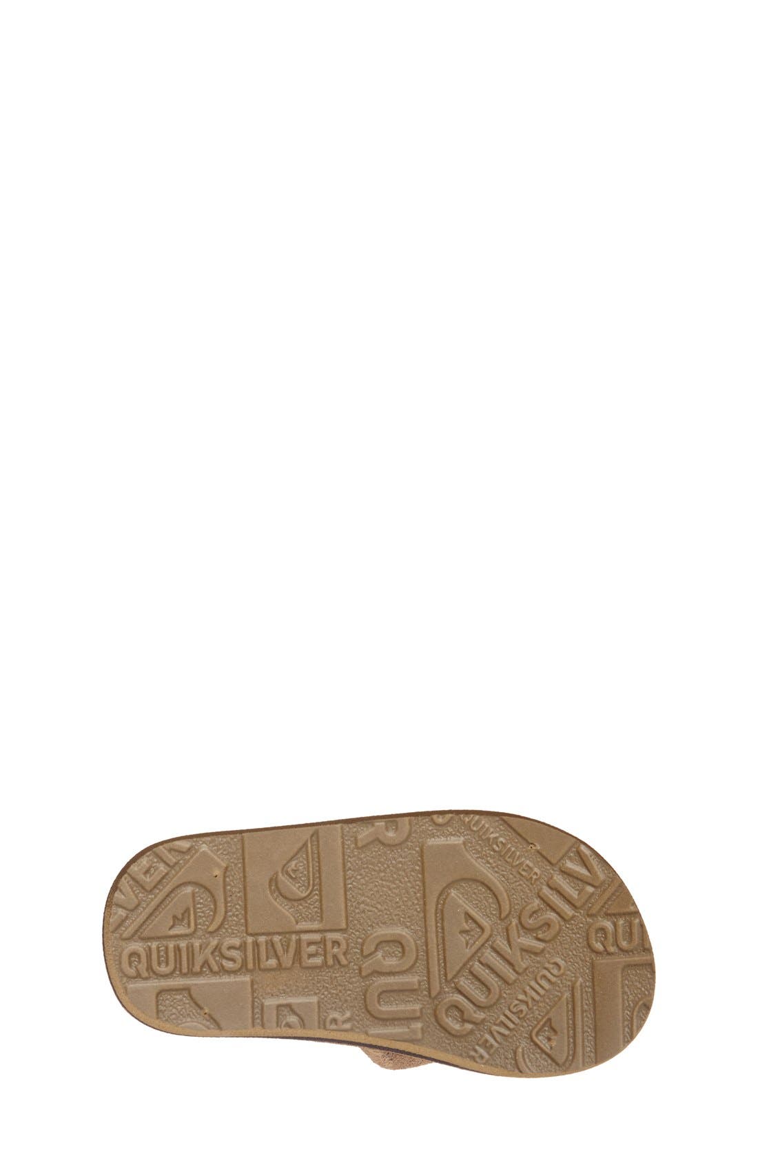 'Carver' Suede Sandal, Alternate, color, TAN SOLID