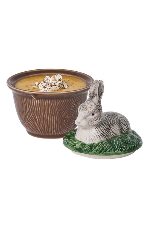 Juliska Forest Walk Rabbit Bowl With Lid In Multi