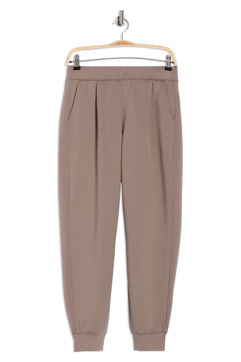 Scuba Knit Joggers, Alternate, color, DRIFTWOOD
