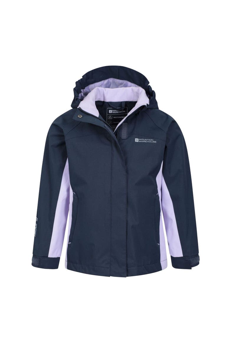 Childrens/Kids Shelly Waterproof Jacket, Alternate, color, Navy