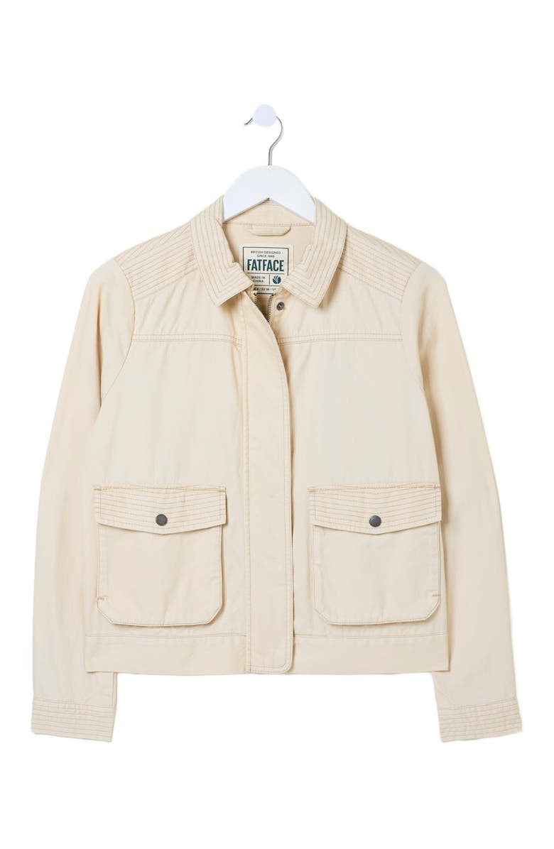 FatFace Plus Size Sienna Crop Jacket, Alternate, color, 