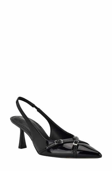 Calvin Klein Tulissa 2 Pointed Toe Slingback Pump