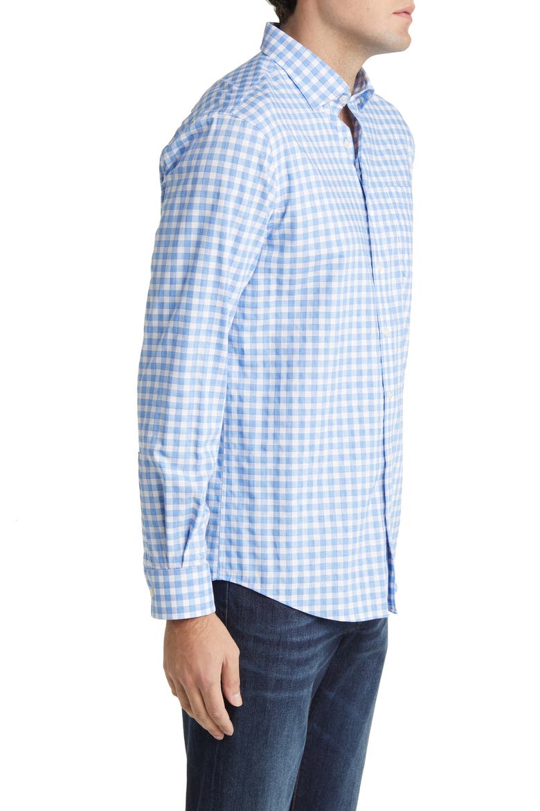 Allworth PREP-FORMANCE Check Button-Up Shirt, Alternate, color, TAHITIAN
