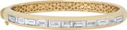 Sara Weinstock Papua 18k Gold Baguette Diamond Bangle