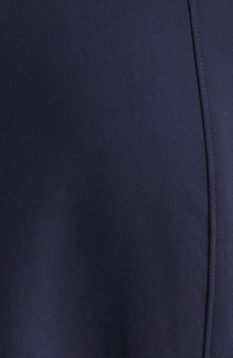 Cinq à Sept Miriam Sleeveless Trumpet Gown, Alternate, color, Navy
