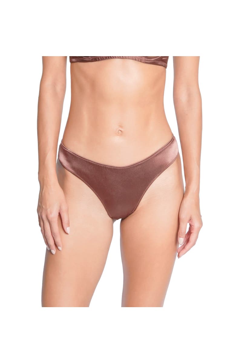 Huit Poeme Prestige Tanga, Alternate, color, Brown