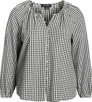 Sanctuary Perfect Gingham Button-Up Shirt