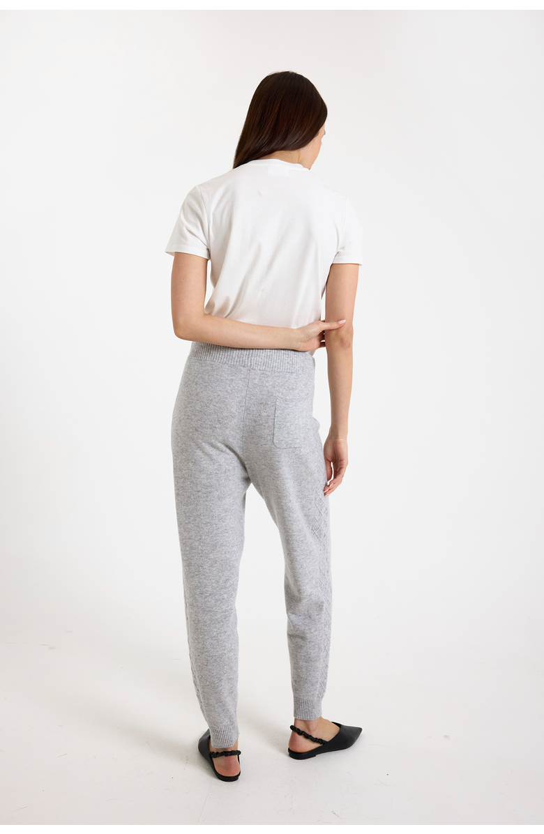 Brodie Pure Cashmere Luxe Relaxed Fit 100% Cashmere Joggers, Alternate, color, Super Grey