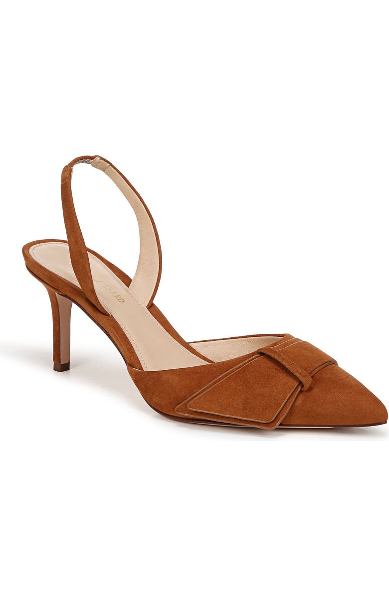 Veronica Beard Lisbeth Slingback Pump, Main, color, Caramel
